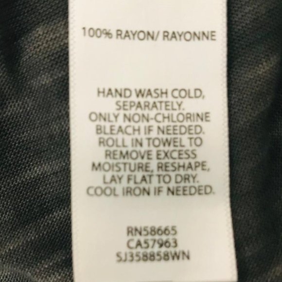 Sejour 2X Semi Sheer Short Sleeve V Neck T Shirt NWT - Picture 8 of 8